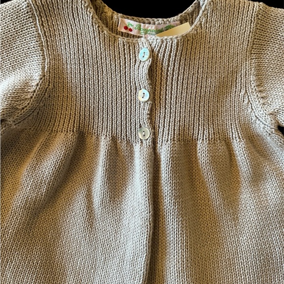 NWT - New Grey Bonpoint Unisex Cardigan - Picture 3 of 7